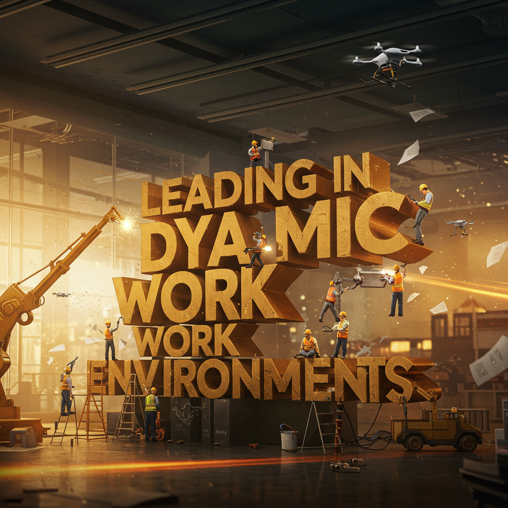 القيادة في بيئات العمل الديناميكية