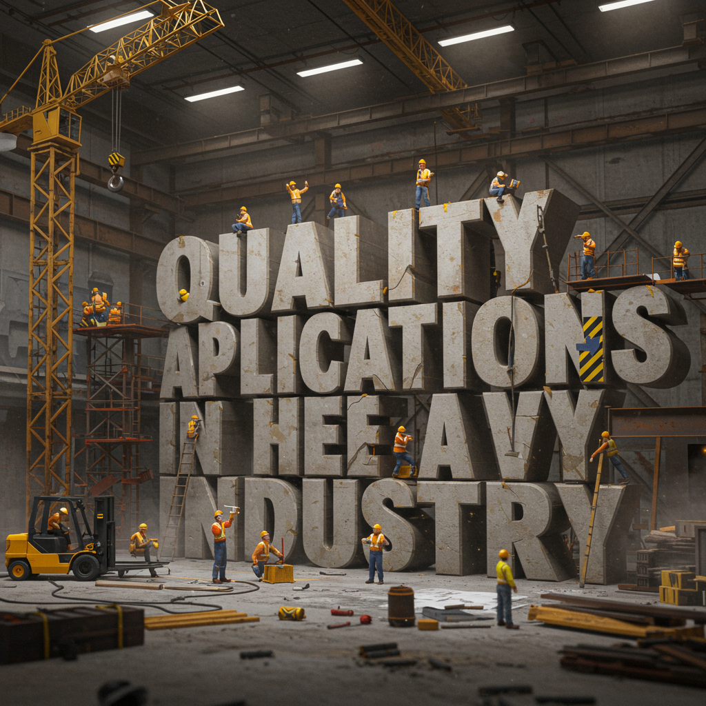 تطبيقات الجودة في الصناعة الثقيلة